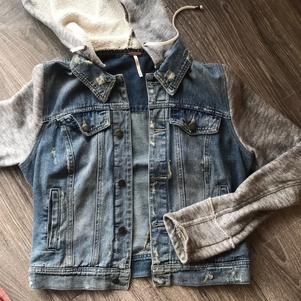 Free People Denim Jacket